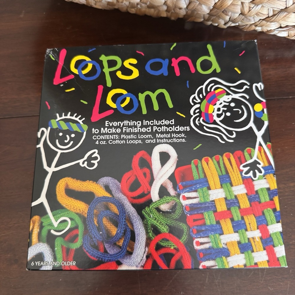 Vintage Style Loops And Looms Potholder & Headband Craft Kit ~ NEW